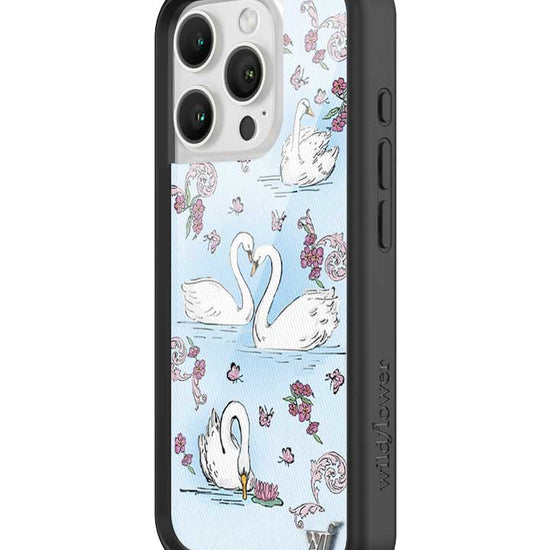 Wildflower Swan Lake iPhone 16 Pro Case