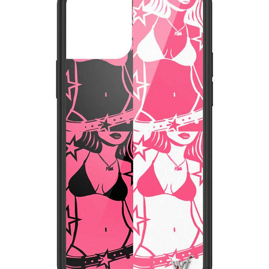 Wildflower iPhone case 12/12 Pro Tara Yummy Black Pink