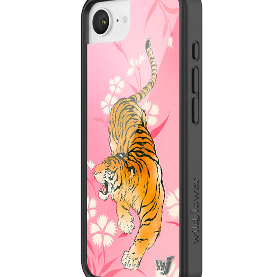 Wildflower iPhone case 16e Tiger Blossom Orange Cute