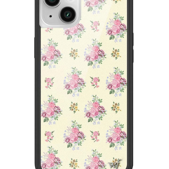 wildflower vintage floral iphone 14plus