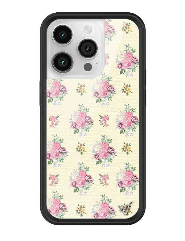 Wildflower Vintage Floral iPhone 14 Pro Case
