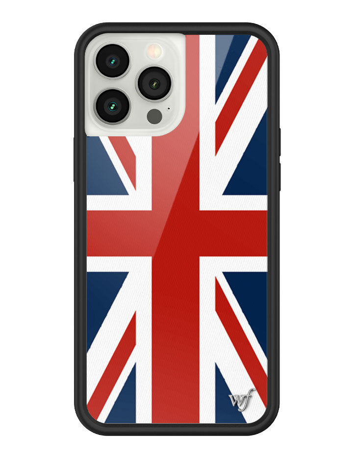 Wildflower iPhone case 13 Pro Max Union Jack Red Cute