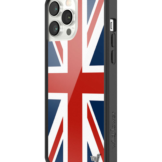Wildflower iPhone case 13 Pro Max Union Jack Red Cute