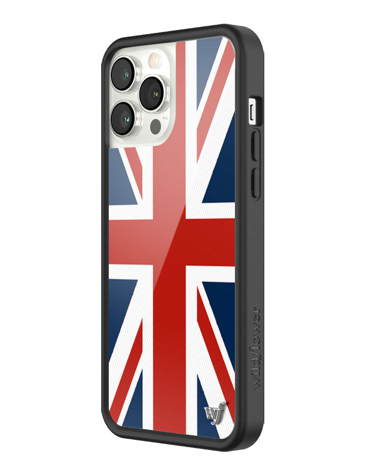 Wildflower iPhone case 13 Pro Max Union Jack Red Cute