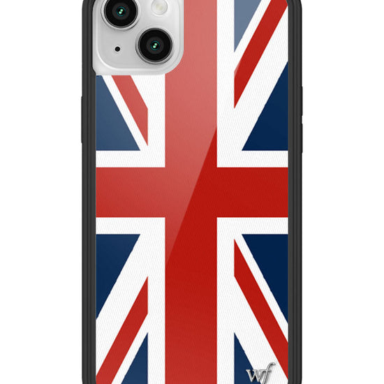 Wildflower iPhone case 14 Union Jack Red Cute