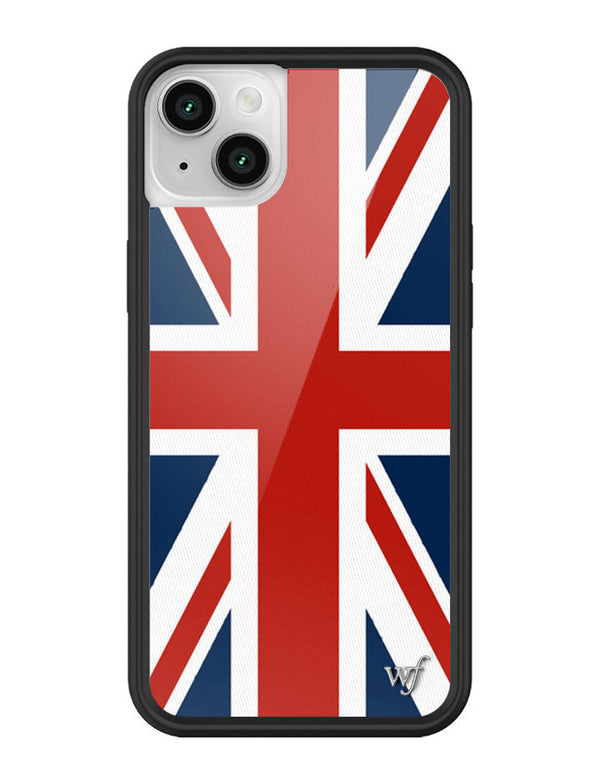 Wildflower iPhone case 14 Union Jack Red Cute