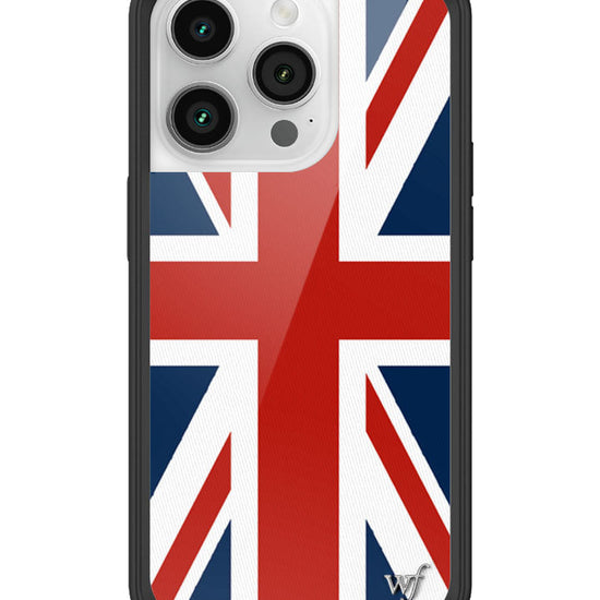 Wildflower iPhone case 14 Pro Union Jack Red Cute