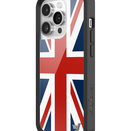 Wildflower iPhone case 14 Pro Union Jack Red Cute