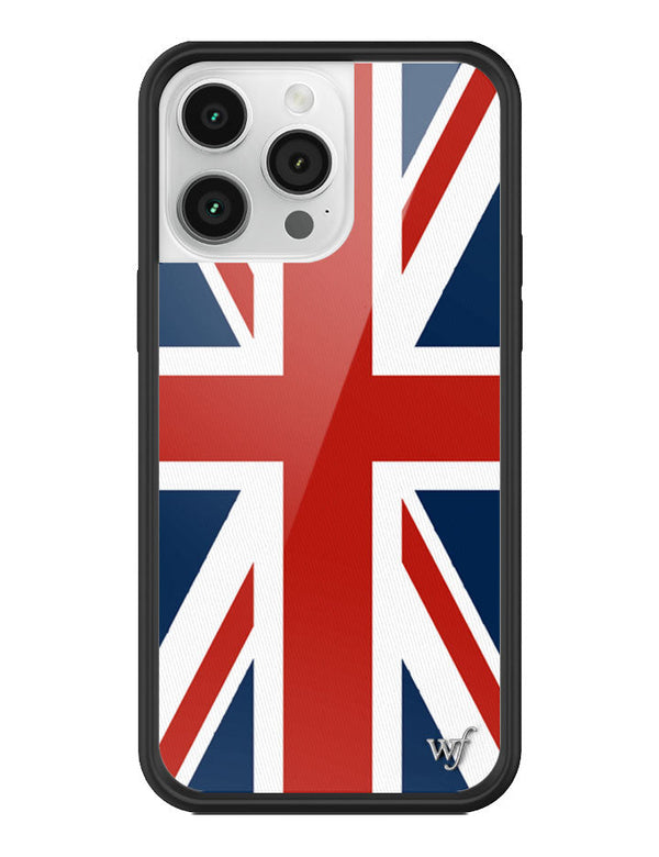 Wildflower iPhone case 14 Pro Max Union Jack Red Cute
