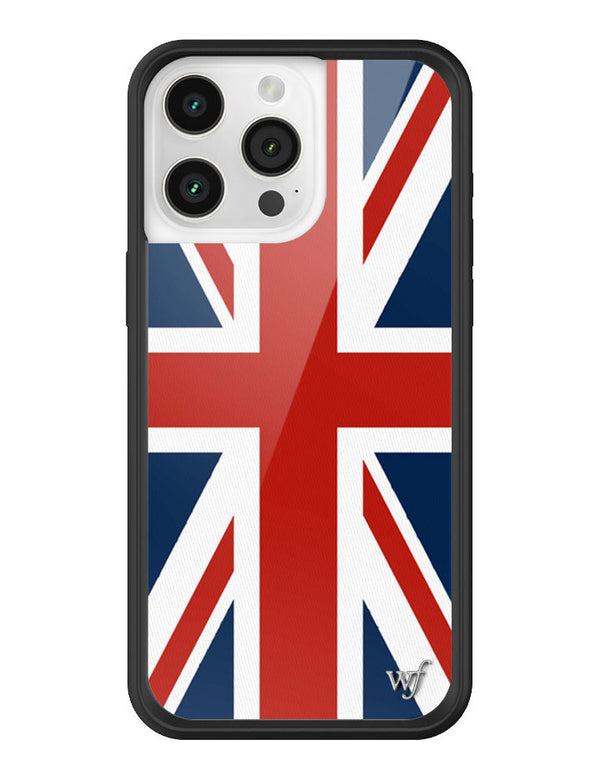 Wildflower iPhone case 15 Pro Max Union Jack Red Cute