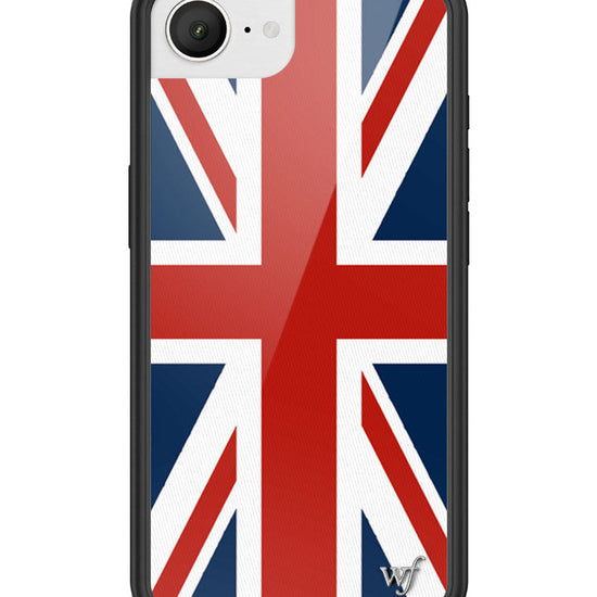 Wildflower iPhone case 16e Union Jack Red Cute