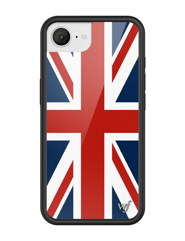 Wildflower iPhone case 16e Union Jack Red Cute