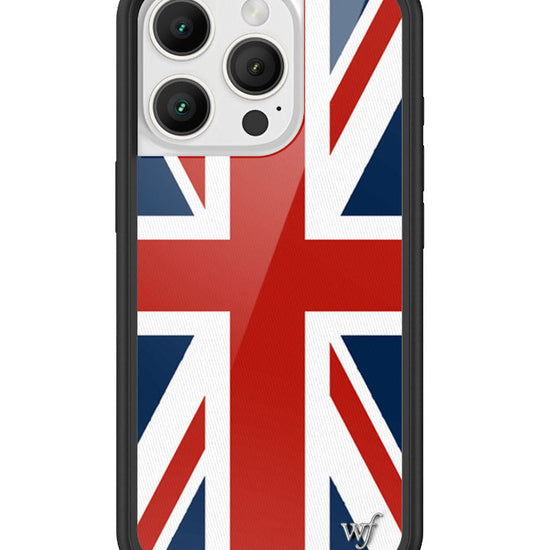 Wildflower iPhone case 16 Pro Union Jack Red Cute