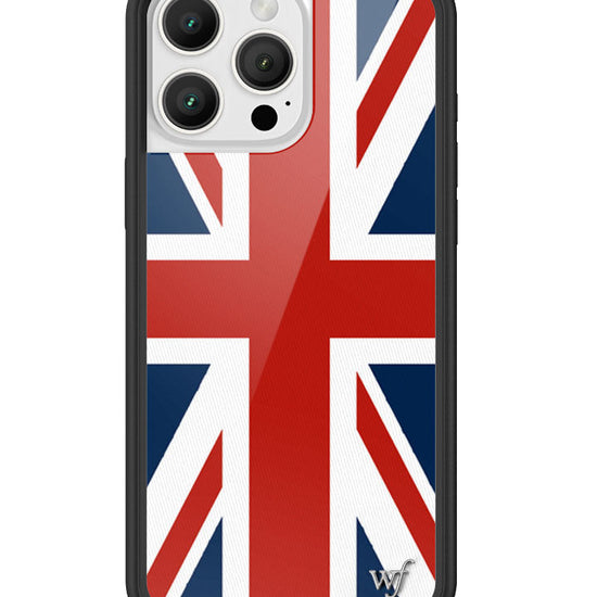 Wildflower iPhone case 16 Pro Max Union Jack Red Cute