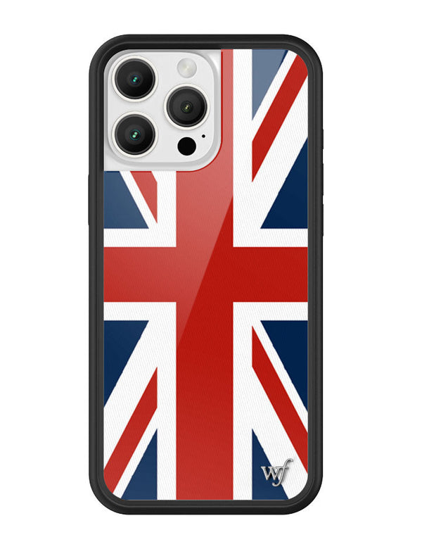 Wildflower iPhone case 16 Pro Max Union Jack Red Cute