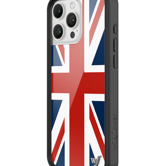 Wildflower iPhone case 16 Pro Max Union Jack Red Cute