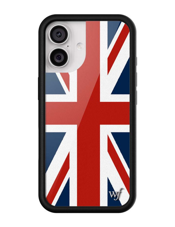 Wildflower iPhone case 17 Union Jack Red Cute