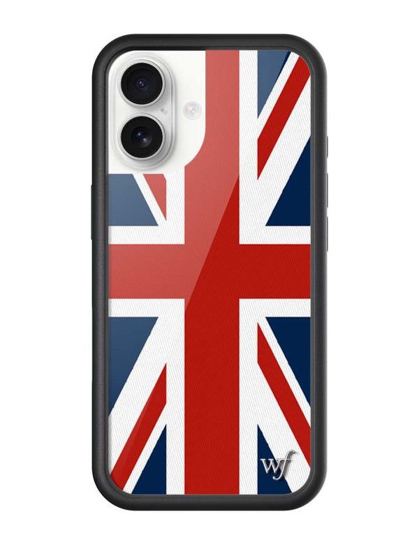 Wildflower iPhone case 17 Union Jack Red Cute