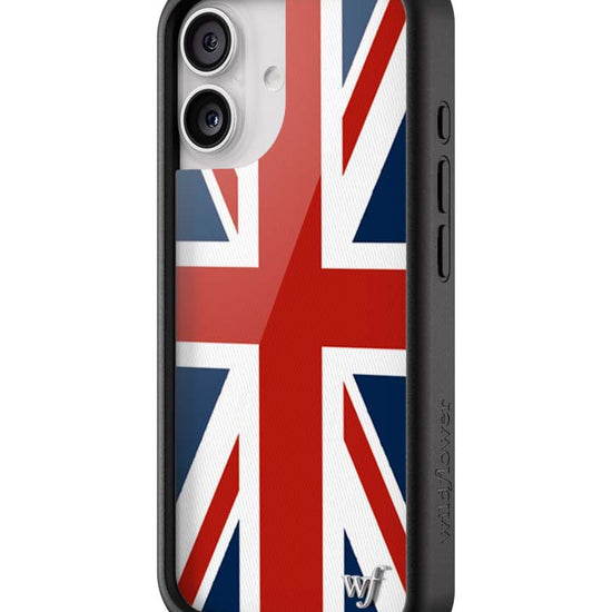 Wildflower iPhone case 17 Union Jack Red Cute