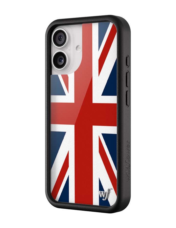 Wildflower iPhone case 17 Union Jack Red Cute