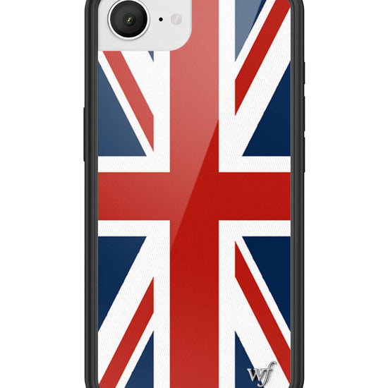 Wildflower iPhone case 17e Union Jack Red Cute