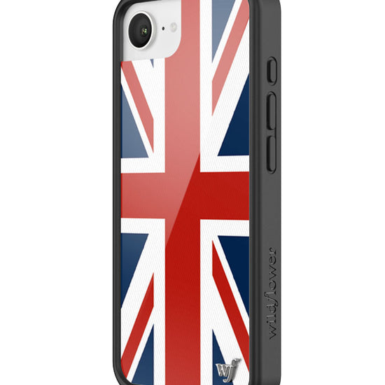 Wildflower iPhone case 17e Union Jack Red Cute