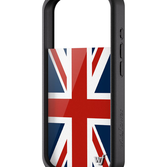 Wildflower iPhone case 17 Pro Union Jack Red Cute
