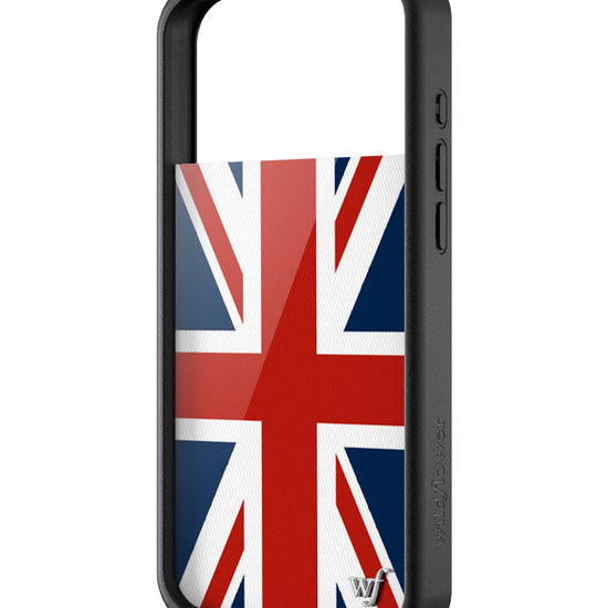 Wildflower iPhone case 17 Pro Max Union Jack Red Cute