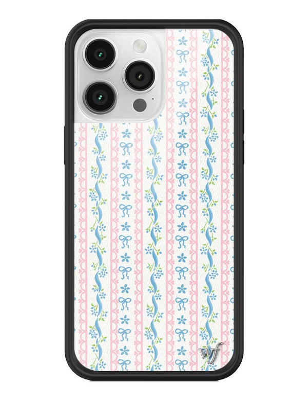 Wildflower iPhone case 14 Pro Max Dollhouse Pink Cute
