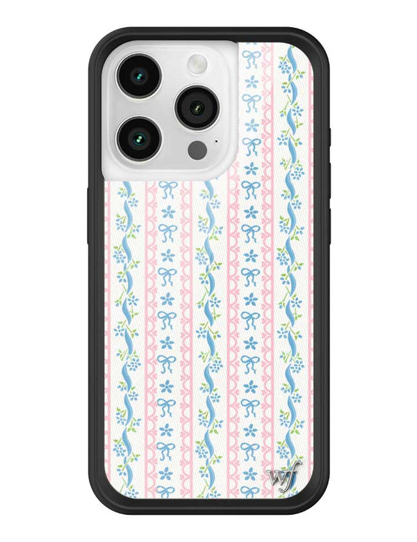 Wildflower iPhone case 15 Pro Dollhouse Pink Cute