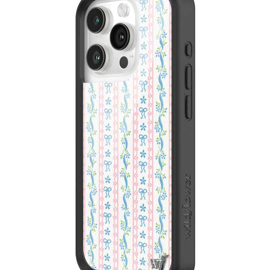 Wildflower iPhone case 15 Pro Dollhouse Pink Cute