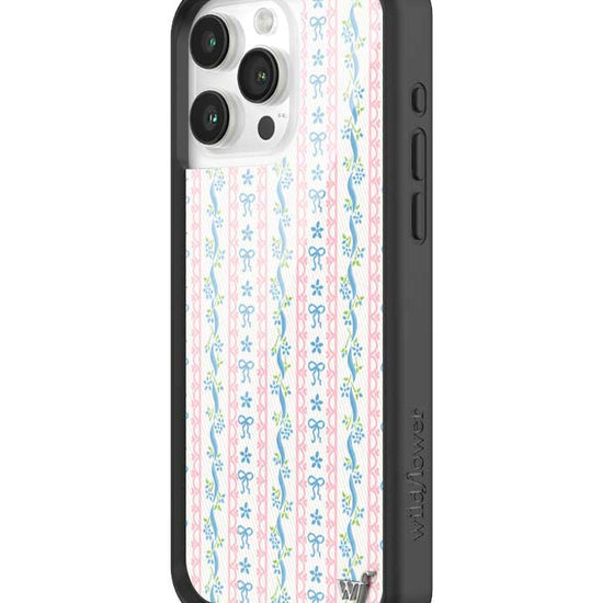 Wildflower iPhone case 15 Pro Max Dollhouse Pink Cute