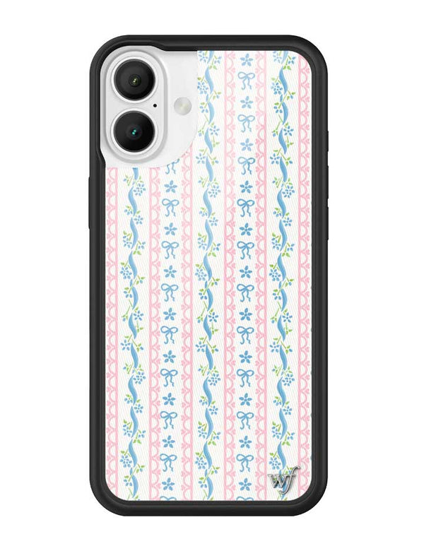 Wildflower iPhone case 16 Plus Dollhouse Pink Cute