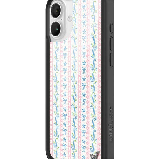 Wildflower iPhone case 16 Plus Dollhouse Pink Cute
