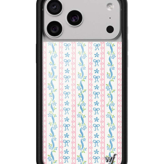 Wildflower iPhone case 17 Pro Max Dollhouse Pink Cute