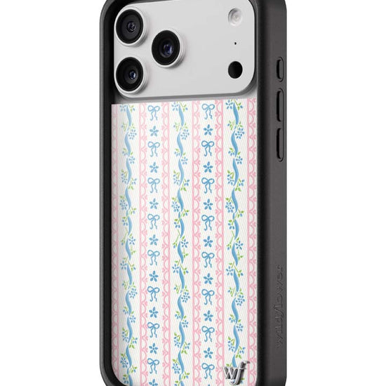 Wildflower iPhone case 17 Pro Max Dollhouse Pink Cute