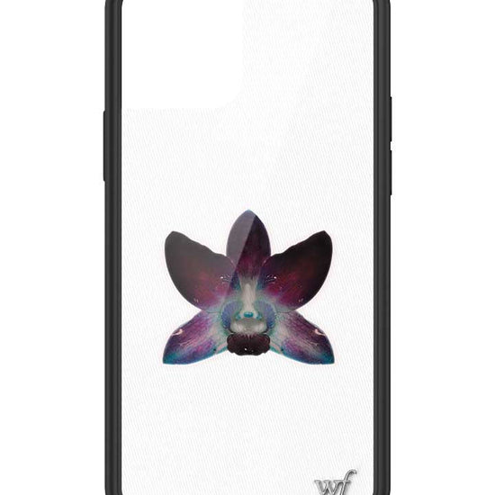 Wildflower iPhone case 12/12 Pro Orchid Flower Purple White