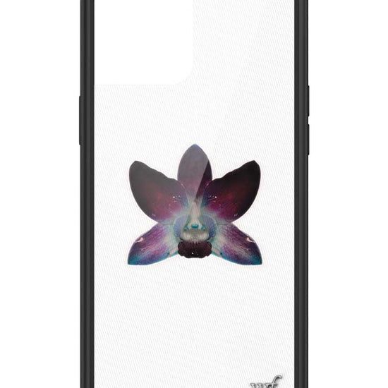 Wildflower iPhone case 12 Pro Max Orchid Flower Purple White