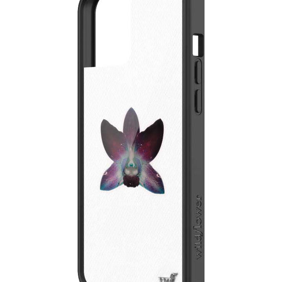 Wildflower iPhone case 12 Pro Max Orchid Flower Purple White