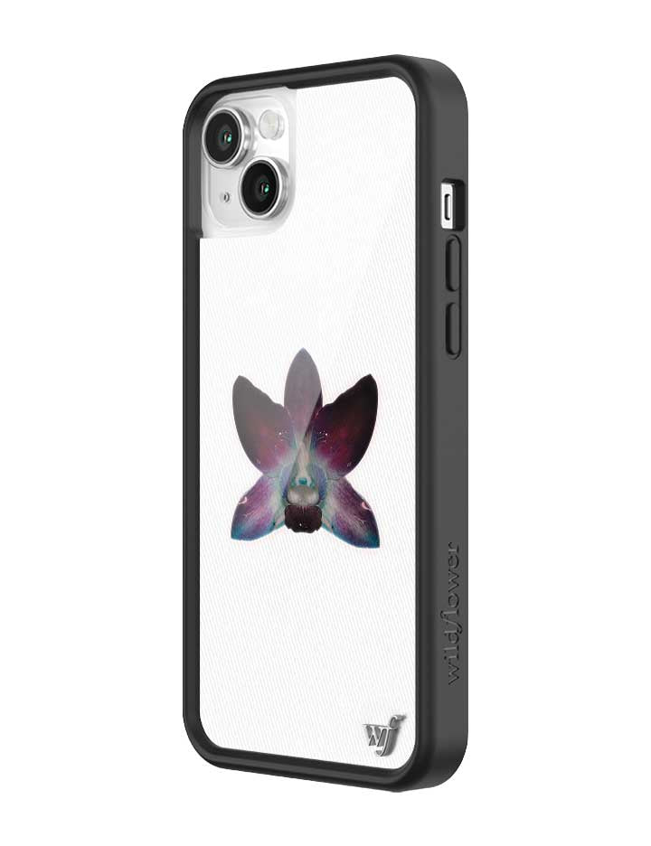 Wildflower iPhone case 13 Orchid Flower Purple White
