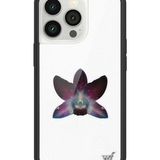 Wildflower iPhone case 13 Pro Orchid Flower Purple White