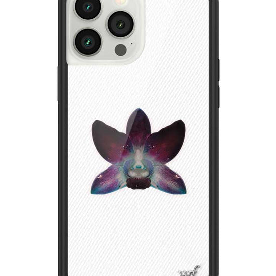 Wildflower iPhone case 13 Pro Max Orchid Flower Purple White