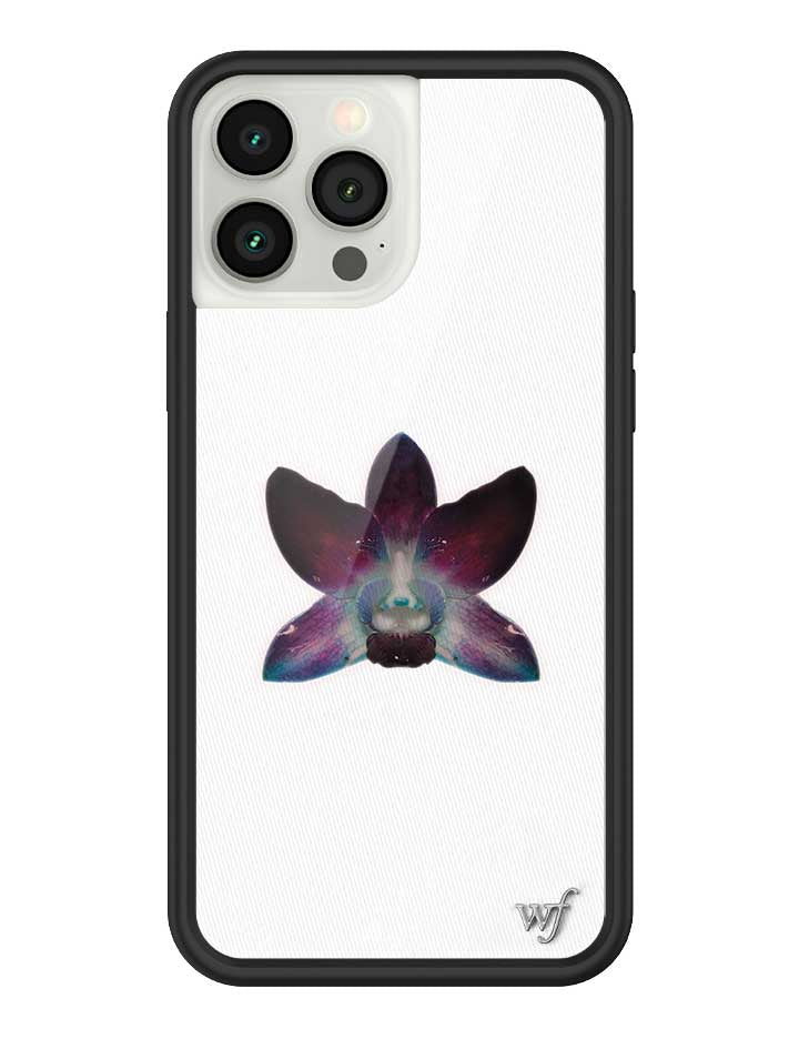 Wildflower iPhone case 13 Pro Max Orchid Flower Purple White