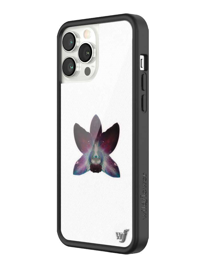 Wildflower iPhone case 13 Pro Max Orchid Flower Purple White