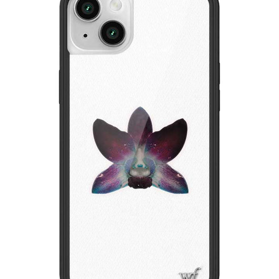 Wildflower iPhone case 14 Orchid Flower Purple White