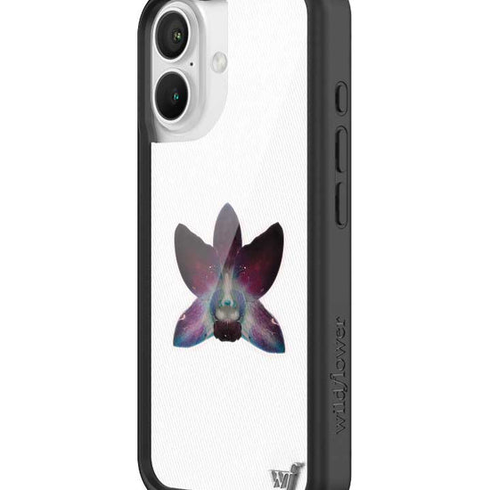 Wildflower iPhone case 16 Orchid Flower Purple White