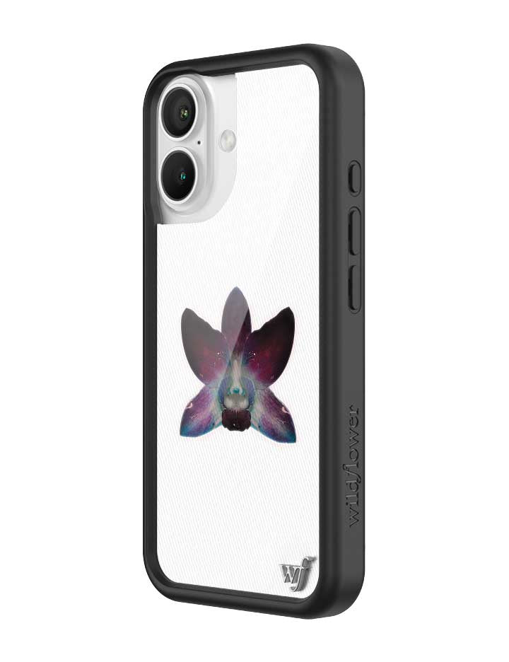Wildflower iPhone case 16 Orchid Flower Purple White