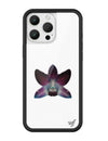 Wildflower iPhone case 16 Pro Max Orchid Flower Purple White