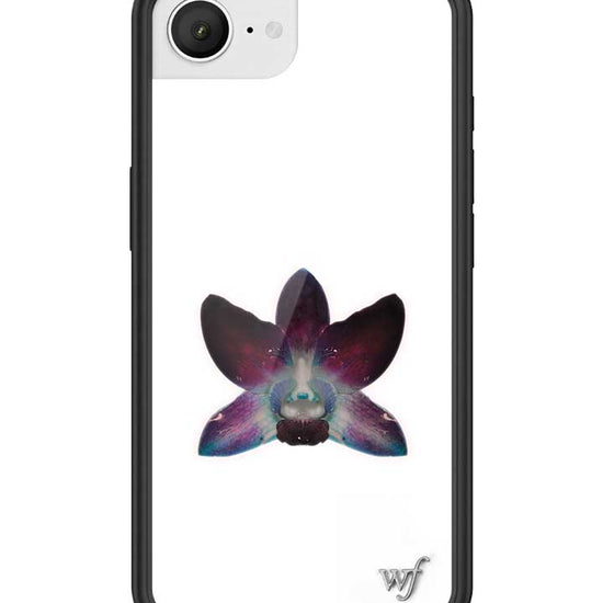 Wildflower iPhone case 16e Orchid Flower Purple White