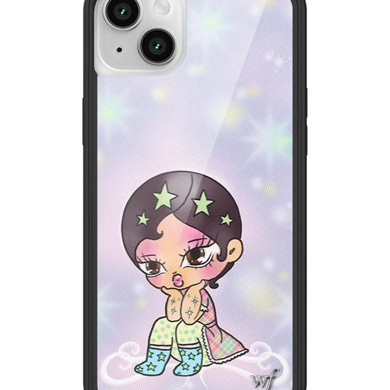Wildflower iPhone case 13 Vanilla Mace Purple Cute